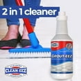 thumbnail image 4 of Grout-EEZ Tile & Grout Cleaner – Professional Strength Stain Remover (2-Pack, 32oz Each) with Brush – Deep Cleaning Solution, 4 of 6