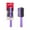 Purple, variant on Red by Kiss Scalp Master 2-in-1 Silicone Scrubber & Shampoo Detangler Brush, Exfoliates, Boosts Circulation, Gently Detangles (Teal)