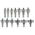 thumbnail image 2 of Consejo De Carburo TCT TCT Bit Bits Sierra Sierra Acero Inoxidable 13 Piezas 16 18 20 22 Mm, 2 of 7
