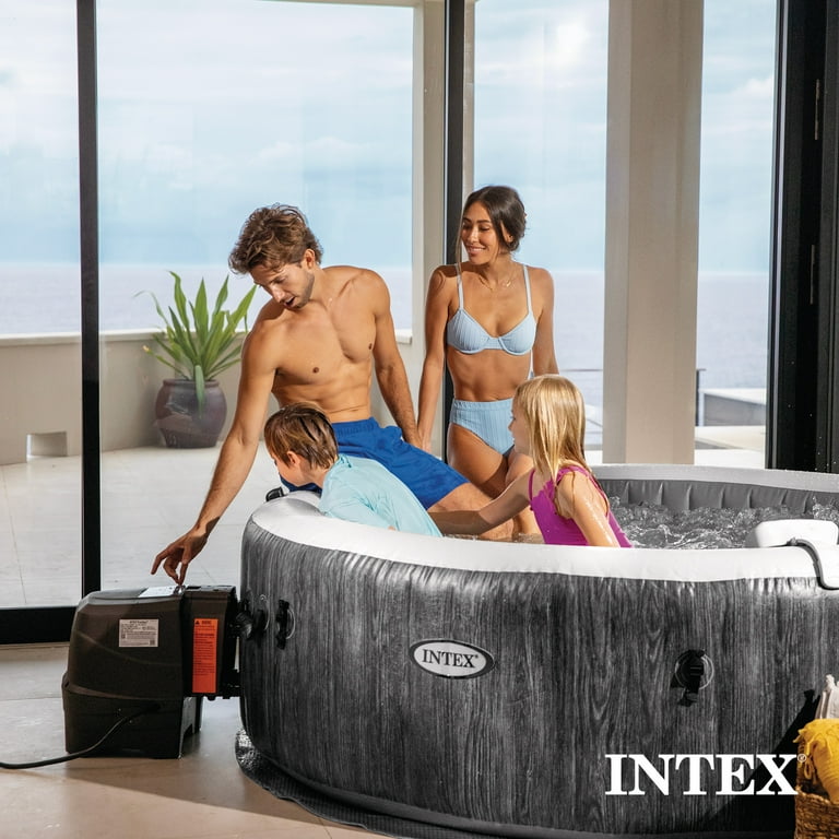 Spa Jacuzzi Intex Greywood INTEX PureSpa Plus Greywood Deluxe