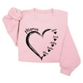 thumbnail image 4 of Penkiiy Personalized Nickname Mom Grandma Hearts with Kid Names Sweatshirt, Christmas Mom Grandma Shirt Gifts for Women Pink, 4 of 5