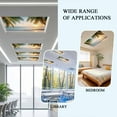 thumbnail image 4 of Fluorescent Light Covers for Ceiling Lights 4x2 feet, 3 Pack Magnetic Light Filters for Classroom, Fluorescent Light Shade Panel for Office School Drop Home, 4 of 9