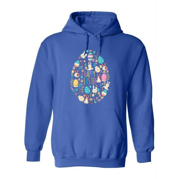 Happy Easter Animals Hoodie Women -SPIdeals Designs, Female x-Large
