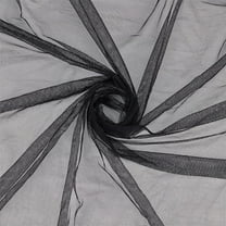 2M Polyester Mesh Fabric for Clothing Accessories Black 63~66-7/8 inch(1600~1700mm) Polyester