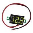 thumbnail image 4 of koolsoo 0.28'' DC 2.5-30V Mini Digital LED meter Meter for Car Motorcycle Yellow, 4 of 8