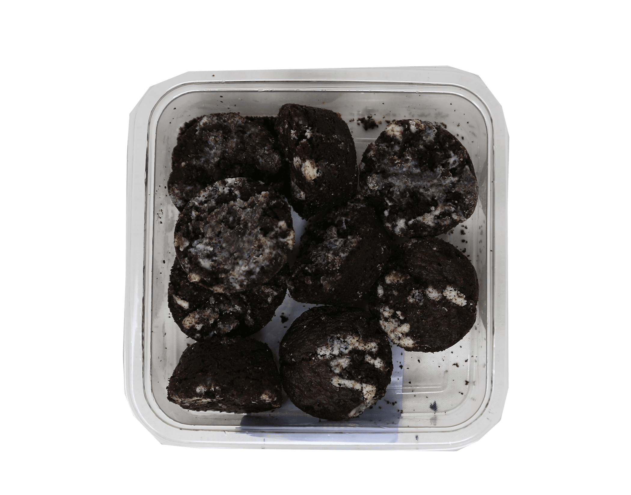 Two-bite Oreo Brownies, 10.5 oz, 10 Count, Baked, Moist, Fudgy Dessert
