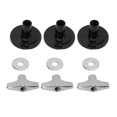 thumbnail image 5 of 21Pcs Drum Cymbal Felt Pad Non Slip Instrument Accessory Replacement Part Set Kit, 5 of 5