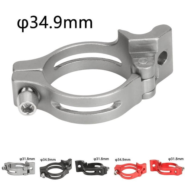 Pince De Dérailleur Avant En Alliage D'aluminium, Réglable, Pour Vélo Route Et VTT, Diamètres 31,8 Ou 34,9 Mm