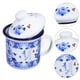 thumbnail image 3 of ColoMX Taza de té, taza de agua para el hogar, taza para beber, taza de té esmaltada, taza de café con tapa, 3 of 7