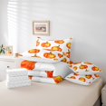thumbnail image 4 of Ensemble de Literie Décor Citrouille 7 Pcs Lit en Sac Simple, Ensemble de Draps de l'Action de Grâce avec Couette Décor de Récolte de Ferme Ensembles de Literie Décor de Ferme Automne Décorations d'Automne pour la Maison, 4 of 5
