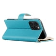thumbnail image 4 of Funda cartera GANGXUN para iPhone 15 Pro Max , cuero PU con tarjetero, cremallera, correa de mano, soporte y protección 876°, 4 of 6