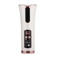 thumbnail image 1 of Cordless USB Rechargeable Hair Curler with 5200mAh Battery, 160℃-200℃ Adjustable Temperature, 60-Min Styling Time, ABS Material, Portable Design for Travel & Home Use, Includes Storage Bag, Comb &, 1 of 7