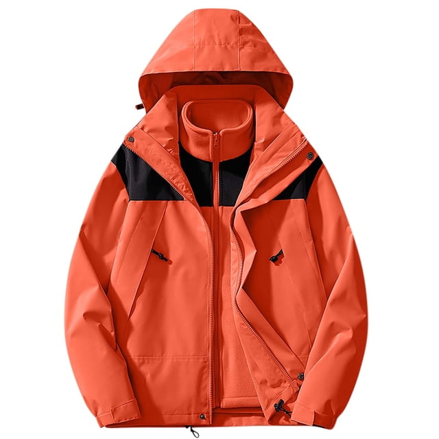 Blusa y camisa de manga larga con cuello vuelto para hombre, estilo casual, para exteriores, deportes, bolsillos con cremallera, color liso, con capucha, manga larga, cuello vuelto, chaqueta, blusa pa