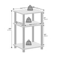 thumbnail image 2 of Mesita de noche Table Furinno Just Turn-Tube de 3 niveles, 29 x 34 x 58 cm, 2 of 5