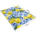 thumbnail image 4 of Lemon Blanket,Comfortable Soft Flannel Throw Blanket,All Season,Warm Lightweight Blankets for Sofa Bed Couch Living Room Chair,60"x80"(150x200cm), 4 of 4