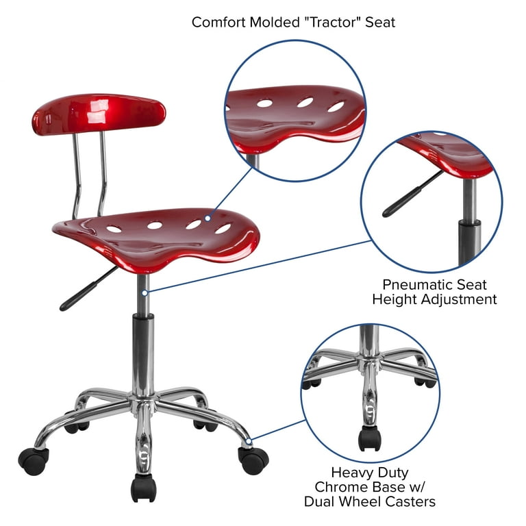 Tractor seat online desk chair