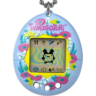 Tamagotchi 20th Anniversary Mini Pink Virtual Pet Toy with Key