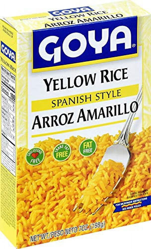GOYA Foods Yellow Rice Mix 7 Ounce (Pack of 24)