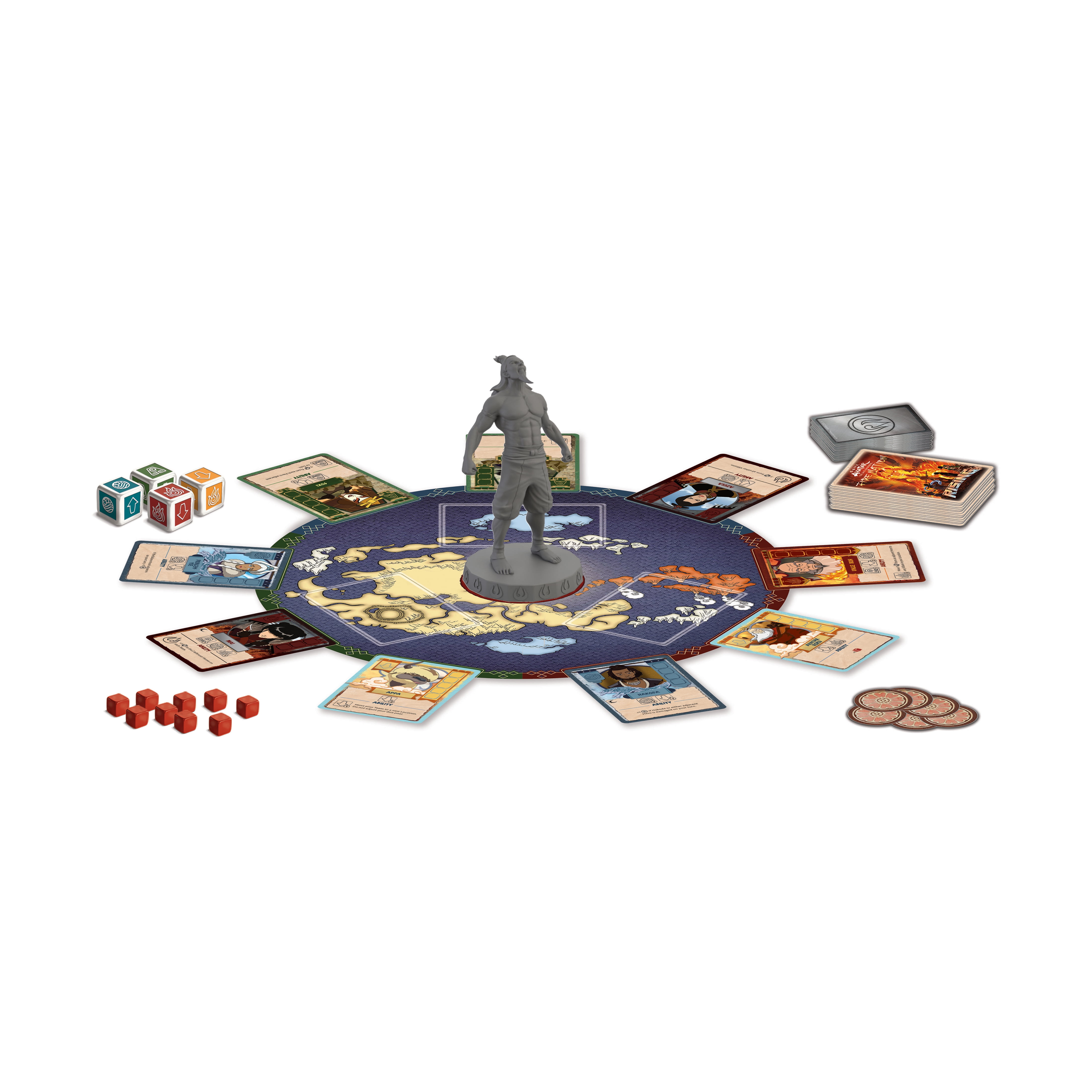 Avatar The Last Airbender Fire Nation Rising Board Game