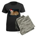 thumbnail image 5 of CafePress - Christmas Orange Tabby Cat Pajamas - Women's Short Sleeve Print T-Shirt and Pants Dark Cotton Pajama Set, 5 of 7