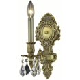 thumbnail image 1 of Elegant Lighting Monarch Applique Murale Traditionnelle Française Or 1 Lumière E12 Cristal, 1 of 4