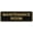 Black Gold, variant on Signs ByLITA Standard Maintenance Room Sign - Easy Installation | Durable Wall or Door Sign (Black /Gold) - Small