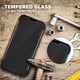 thumbnail image 3 of . Funda ZIZO Bolt para iPhone 12 MINI Gris con clip y mica de pantalla, 3 of 8