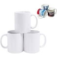 thumbnail image 3 of PreAsion 72 pcs 11 oz Blank Sublimation Ceramic Mugs Set Heating Transfer Press Sublimation Porcelain Mugs, 3 of 8