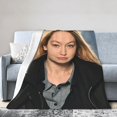thumbnail image 2 of Gigi Model Hadid Blanket, Ultra Soft Lightweight Flannel Fleece Throw Blankets, 2 of 5