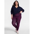thumbnail image 2 of Terra & Sky Women's Plus Capri Legging, Sizes 0X-5X, 2 of 5