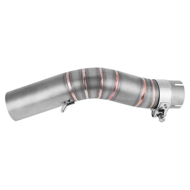 Ecreque De Acero Inoxidable Conector De Silenciador De Tubería De Enlace Medio Para Suziki GSX-R1000 2005-2006 Con Fácil Instalación No Se Requiere Soldadura