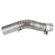 thumbnail image 1 of Ecreque De Acero Inoxidable Conector De Silenciador De Tubería De Enlace Medio Para Suziki GSX-R1000 2005-2006 Con Fácil Instalación No Se Requiere Soldadura, 1 of 7