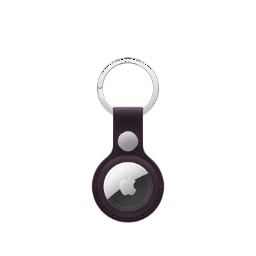 Apple AirTag FineWoven Key Ring - Blackberry