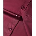 thumbnail image 4 of Jorlat Men's Dress Shirt Long Sleeve Wrinkle-Free Stretch Solid Casual Button Down Shirts, 4 of 7