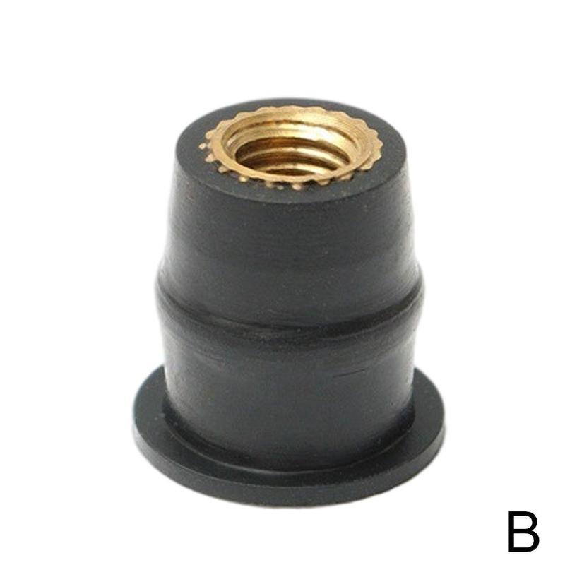 M5 Rubber Wellnut 5mm Metric Motorcycle Windscreen Well Nut Wellnuts