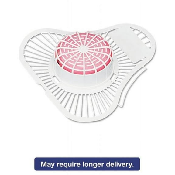 Boardwalk  Urinal Screen with Para Deodorizer Block, Cherry - 12 per Box