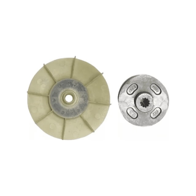 Kit Polea Motor Y Ventilador Lavadora Mabe Kraken Mabe 253C1332G001