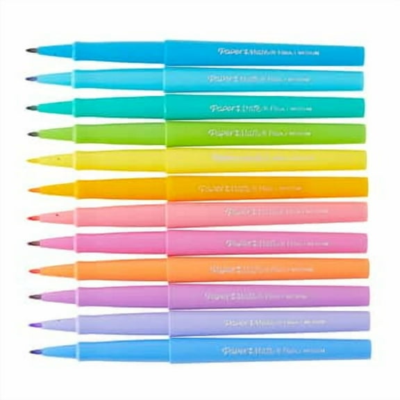 12 Packs: 12 ct. (144 total) Paper Mate Flair Retro Accents Felt Tip Pen Set