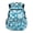 Blue Tropical Plant Print, variant on CHAQLIN Galaxy Capybara Print Kawaii School Backpack with Lightweight Pockets School Bag, Large Capacity 17 Inch Kids School Backpack for Back to School Travel