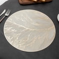 thumbnail image 5 of 38Cm Round Placemats Table Mats Dining Room Decor 38Cm 15Inch Elegant Table Placemats Table Decor Stylish Table Setting, 5 of 9