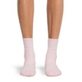 thumbnail image 4 of Powerpuff Girls Women's Velvet Henley Sleepshirt and Plush Socks Set, 2-Piece, Sizes XS-3X, 4 of 6
