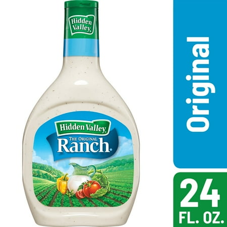 - Hidden Valley Original Ranch Salad Dressing & Topping, Gluten Free - 24 oz Bottle