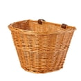 thumbnail image 1 of Conteneur de Rangement pour Guidon de Vélo en Rotin Rétro (Jaune), 1 of 9