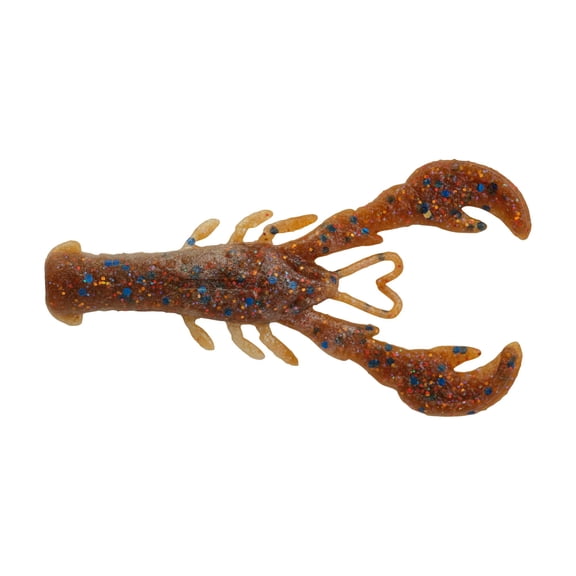 Berkley PowerBait® MaxScent Lil' Super Trooper, 2.5 in, Craws, Rusty Craw (8 Count)