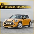 thumbnail image 3 of Sun Visor Vanity Mirror Cover Makeup For 2007-2014 BMW Mini Cooper R55 R56 R57 R58 R59 R60 R61, 3 of 9