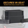 thumbnail image 3 of Multi-functional Car Rear Seat Cup Holder, PP Material, Black, 35x25.5x15.5cm, 3 of 8