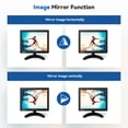 thumbnail image 3 of Monitor Eyoyo 8 pulgadas 1024x768 4:3 IPS HDMI/VGA/AV/BNC, 3 of 8
