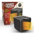 thumbnail image 1 of As Seen On TV Handy Heater Instant Heat Copper Infused Ceramic Portable Space Heater 1200W with Adjustable Settings, 1 of 8