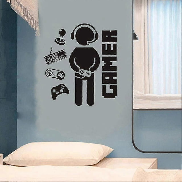 Eat Sleep Play Wall Decal Poster Letters Wall Stickers Murals for Boys Room Playroom Home Decoration