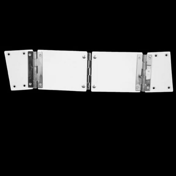 Larson Boat Stern Backrest Hinge 0322739 | 21 3/4 x 5 3/8 5 Gauge SS